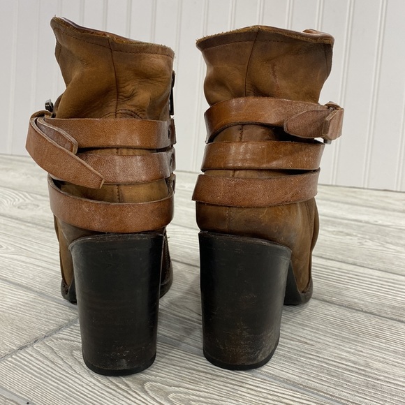 Freebird by Steven Blaze Brown Leather Boots - sz 8 - Picture 7 of 13